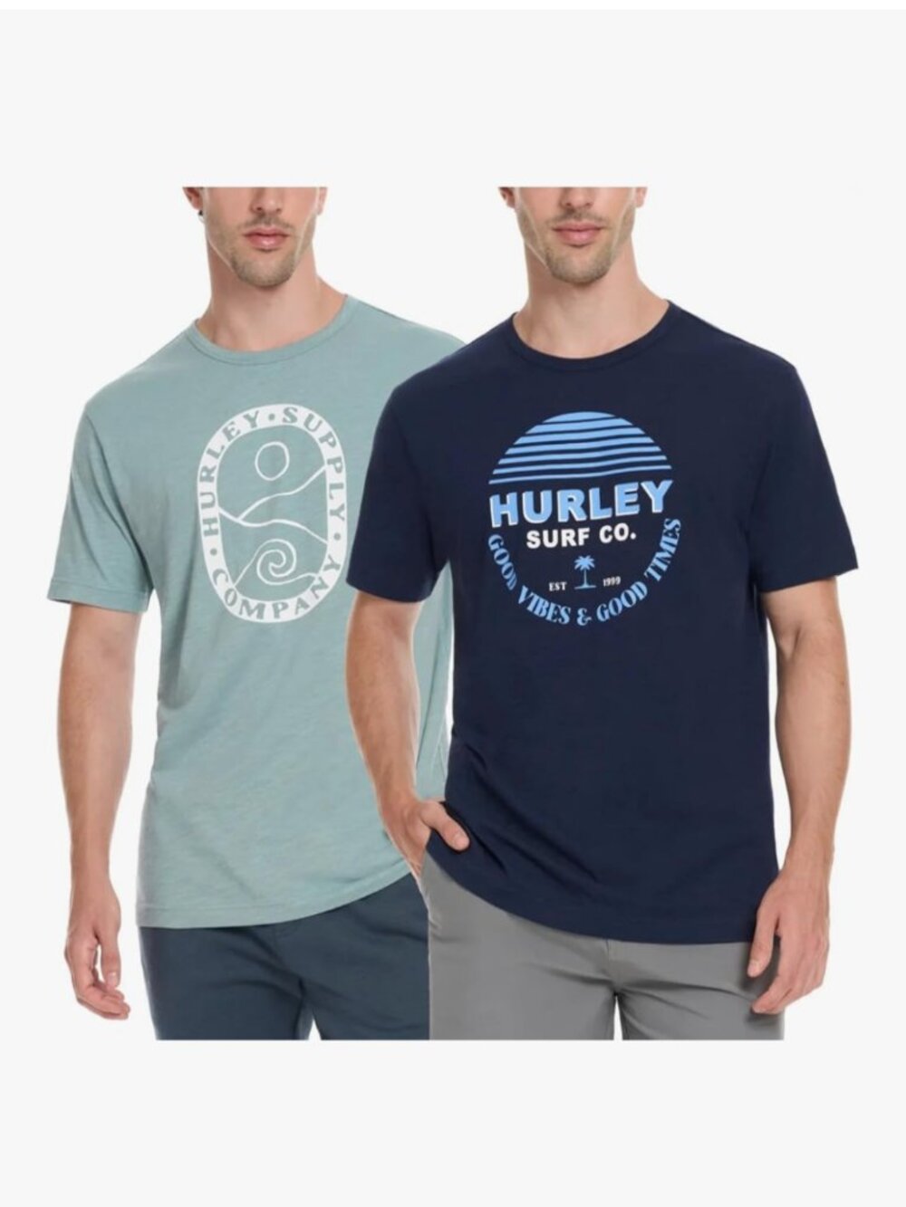 Hurley 2 pack tees